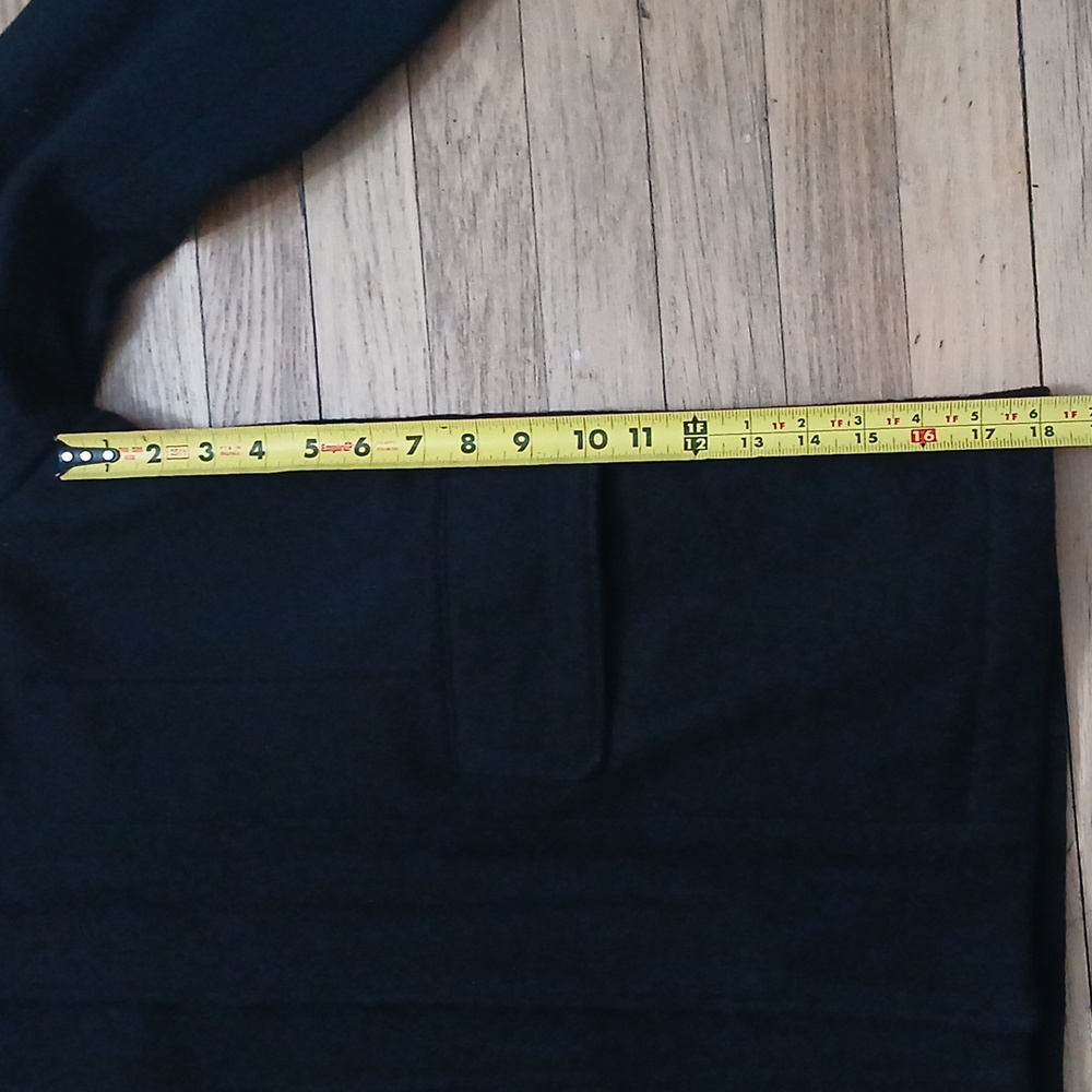 PIERRE CARDIN COAT BLACK MEDIUM - Picture 10 of 15